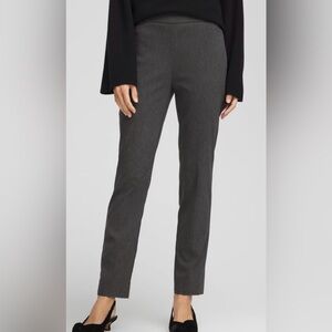 Chico's Charcoal Straight Leg Pants